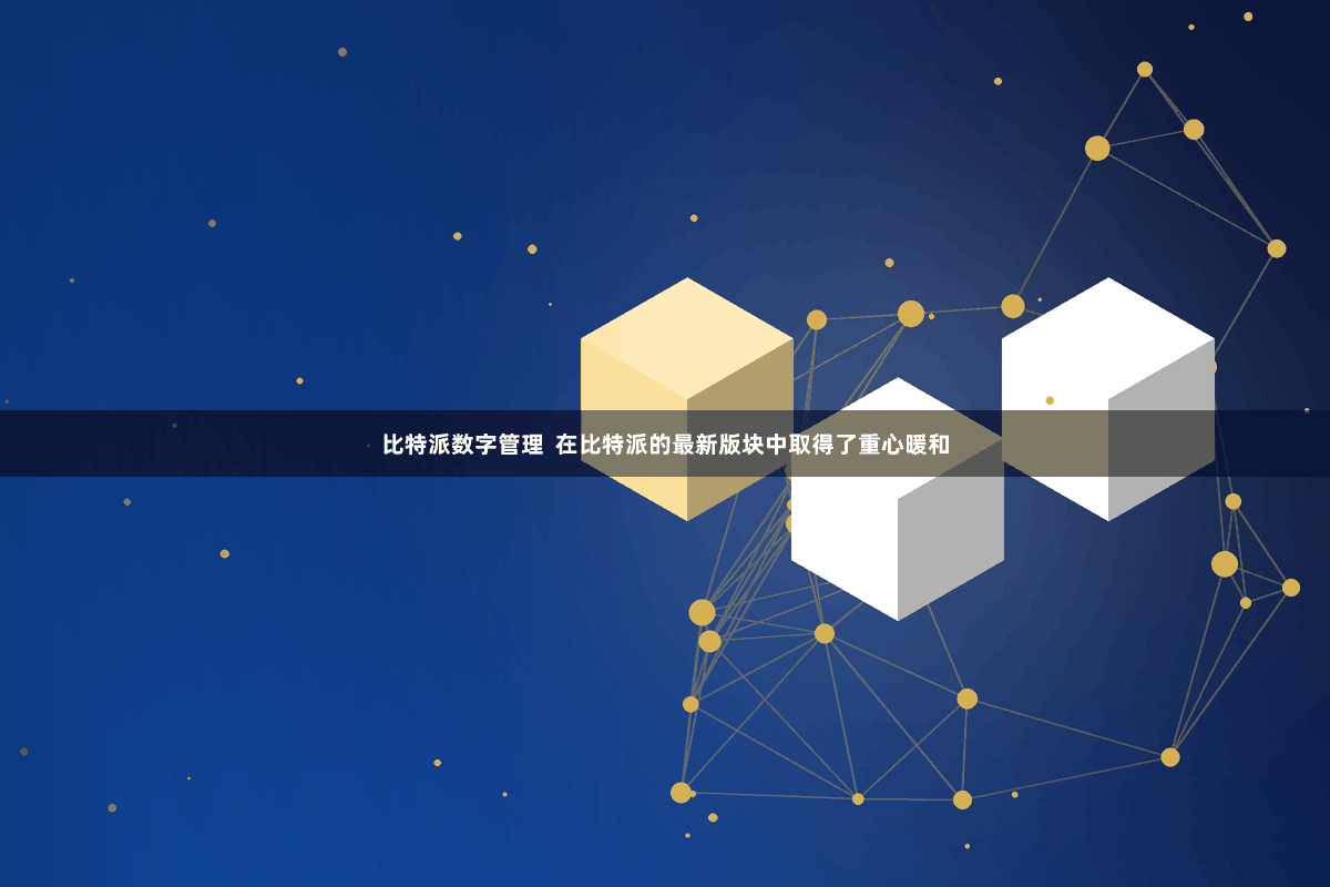 比特派数字管理  在比特派的最新版块中取得了重心暖和